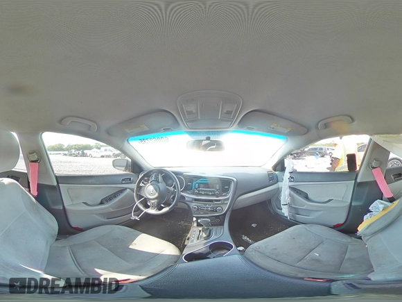2014 Kia Optima LX with VIN 5XXGM4A73EG282520, listed as a Copart auction lot 60062735 with 170,351 mi miles and Salvage title. Bid and sale history available at DreamBid. Image 14.