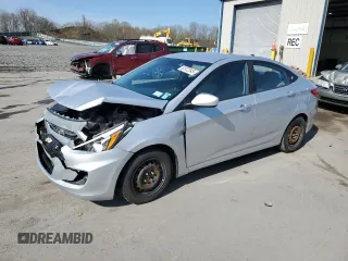 2017 Hyundai Accent SE z VIN KMHCT4AE6HU219535, wystawiony jako Copart lot #53972045 z przebiegiem 82 693 mil mil oraz Szkody całkowita. Historia ofert i sprzedaży dostępna na DreamBid. Obrazek 1.