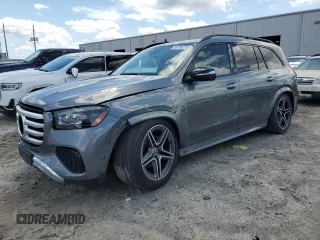 2024 Mercedes-Benz GLS 450 with VIN 4JGFF5KE5RB173752, listed as a Copart auction lot 56709275 with 1,631 mi miles and Clean Title. Bid and sale history available at DreamBid. Image 1.