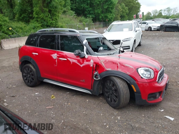 2020 MINI Countryman Cooper S with VIN WMZYX1C09L3L58197, listed as a IAAI auction lot 42303609 with 6 mi miles and . Bid and sale history available at DreamBid. Image 13.