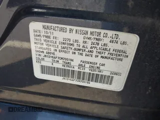 2012 Infiniti G25 Journey z VIN JN1DV6AP7CM700194, wystawiony jako IAAI lot #41950402 z przebiegiem 295 457 mil mil oraz . Historia ofert i sprzedaży dostępna na DreamBid. Obrazek 9.