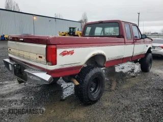 1992 Ford F-250 с VIN 1FTHX26GXNKB43435, выставлен на аукционе Copart как лот 84266234 с пробегом 201 539 миль миль и Списание • Salvage title. История ставок и продаж доступна на DreamBid. Изображение 3.