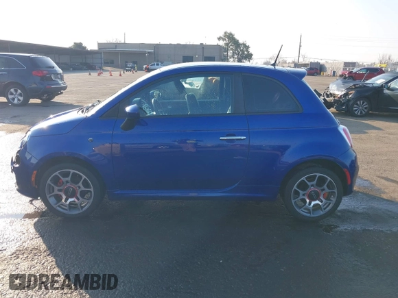 2012 FIAT 500 Sport z VIN 3C3CFFBR1CT352199, wystawiony jako IAAI lot #41461298 z przebiegiem 72 075 mil mil oraz . Historia ofert i sprzedaży dostępna na DreamBid. Obrazek 14.