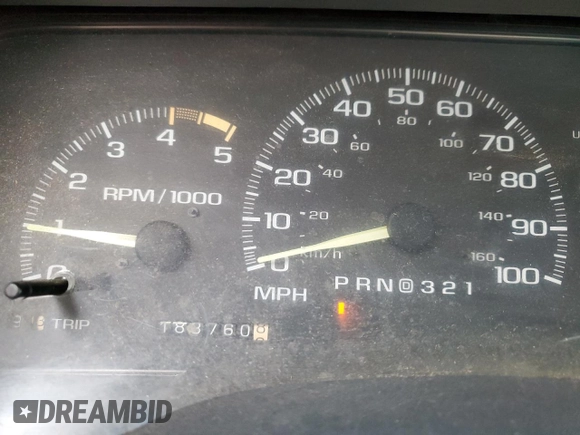 1995 Chevrolet Silverado 1500 with VIN 1GCEK14K0SZ257742, listed as a Copart auction lot 42437355 with 183,760 mi miles and Salvage Title. Bid and sale history available at DreamBid. Image 9.