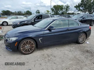 2014 BMW 4 Series 428i with VIN WBA3V7C53EP770882, listed as a Copart auction lot 71480514 with 42,427 mi miles and Non Repairable. Bid and sale history available at DreamBid. Image 1.