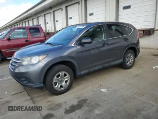 2013 Honda CR-V LX with VIN 2HKRM3H36DH517257, listed as a Copart auction lot 55684305 with 128,353 mi miles and Salvage title. Bid and sale history available at DreamBid. Image 1.