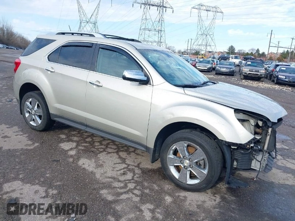 2013 Chevrolet Equinox LTZ with VIN 2GNALFEK6D6283520, listed as a IAAI auction lot 41781484 with 203,502 mi miles. Bid and sale history available at carsss.com. Image 1.