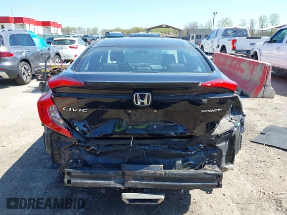 2019 Honda Civic Sport with VIN 2HGFC2F89KH569861, listed as a IAAI auction lot 41985114 with 104,880 mi miles and . Bid and sale history available at DreamBid. Image 17.