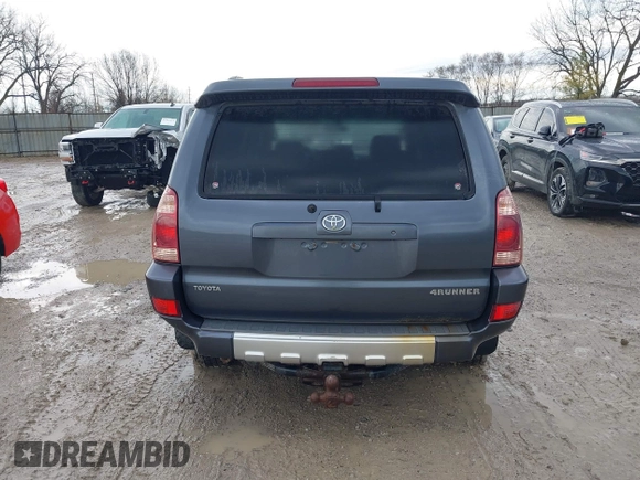 2004 Toyota 4Runner SR5 with VIN JTEBT14R048010741, listed as a IAAI auction lot 41908747 with 289,545 mi miles and . Bid and sale history available at DreamBid. Image 16.