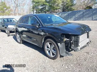 2022 Audi Q3 S line Premium Plus with VIN WA1EECF34N1048557, listed as a IAAI auction lot 41758015 with 38,234 mi miles. Bid and sale history available at carsss.com. Image 1.