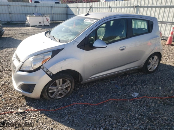 2014 Chevrolet Spark LS with VIN KL8CB6S96EC450093, listed as a Copart auction lot 50329665 with 75,886 mi miles and Salvage Title. Bid and sale history available at carsss.com. Image 1.