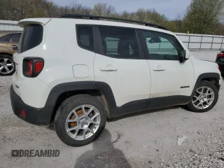 2020 Jeep Renegade Latitude with VIN ZACNJABBXLPL94013, listed as a Copart auction lot 49585995 with 87,659 mi miles and Salvage Title. Bid and sale history available at DreamBid. Image 3.