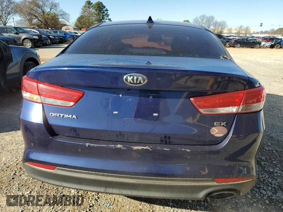 2018 Kia Optima EX with VIN 5XXGU4L39JG193751, listed as a Copart auction lot 49139345 with 111,071 mi miles and Salvage Title. Bid and sale history available at carsss.com. Image 6.