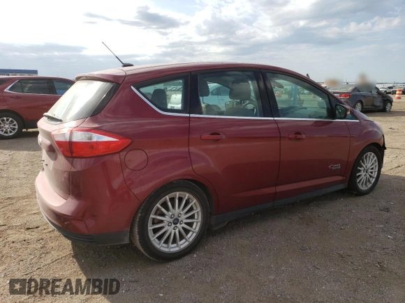 2014 Ford C-Max Energi SEL with VIN 1FADP5CU6EL510146, listed as a Copart auction lot 69785454 with 71,603 mi miles and Salvage Title. Bid and sale history available at carsss.com. Image 3.