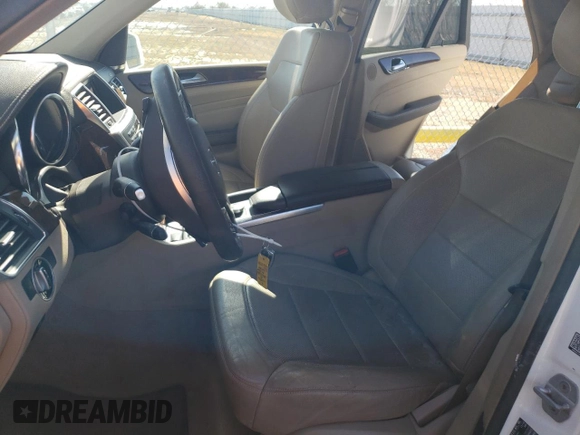 2015 Mercedes-Benz M 400 with VIN 4JGDA5GB1FA503733, listed as a Copart auction lot 42324685 with 122,478 mi miles and Clean Title. Bid and sale history available at DreamBid. Image 7.