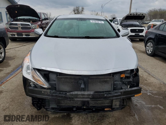 2012 Hyundai Sonata GLS with VIN 5NPEB4AC7CH481291, listed as a Copart auction lot 51923215 with 129,032 mi miles and Salvage Title. Bid and sale history available at carsss.com. Image 5.