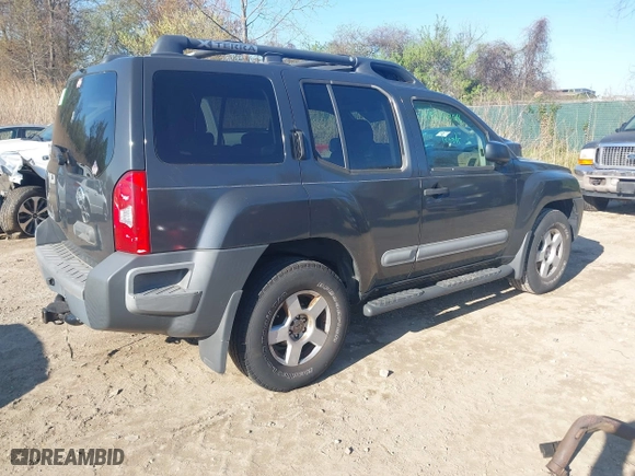 2005 Nissan Xterra S with VIN 5N1AN08W85C645690, listed as a IAAI auction lot 41928408 with 251,563 mi miles. Bid and sale history available at carsss.com. Image 4.