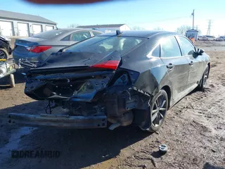 2019 Honda Civic Sedan EX with VIN JHMFC1F31KX007184, listed as a IAAI auction lot 41466241 with 81,159 mi miles. Bid and sale history available at carsss.com. Image 6.