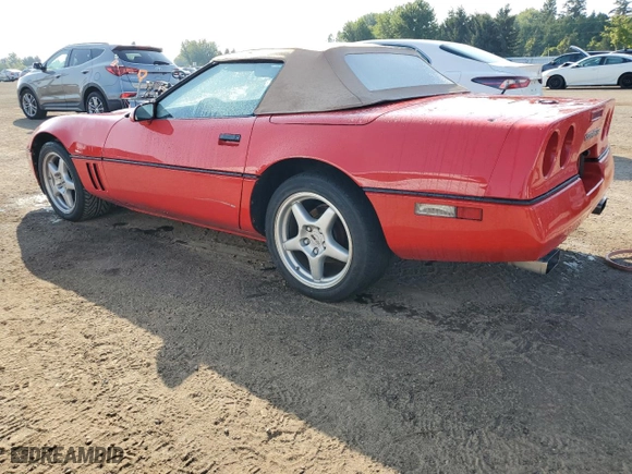 1987 Chevrolet Corvette with VIN 1G1YY3187H5124758, listed as a Copart auction lot 68829344 with 0 mi miles and Non Repairable. Bid and sale history available at carsss.com. Image 2.