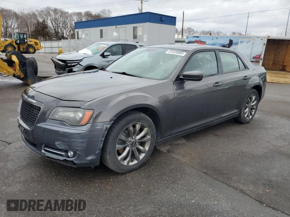 2014 Chrysler 300 with VIN 2C3CCAGGXEH384096, listed as a Copart auction lot 51539585 with 105,443 mi miles and Clean Title. Bid and sale history available at carsss.com. Image 1.