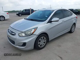 2012 Hyundai Accent GLS with VIN KMHCT4AE7CU252553, listed as a IAAI auction lot 42100914 with 232,705 mi miles. Bid and sale history available at carsss.com. Image 2.
