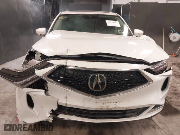 2023 Acura MDX w/Technology Package with VIN 5J8YE1H40PL041191, listed as a IAAI auction lot 41390022 with 6,074 mi miles. Bid and sale history available at carsss.com. Image 6.