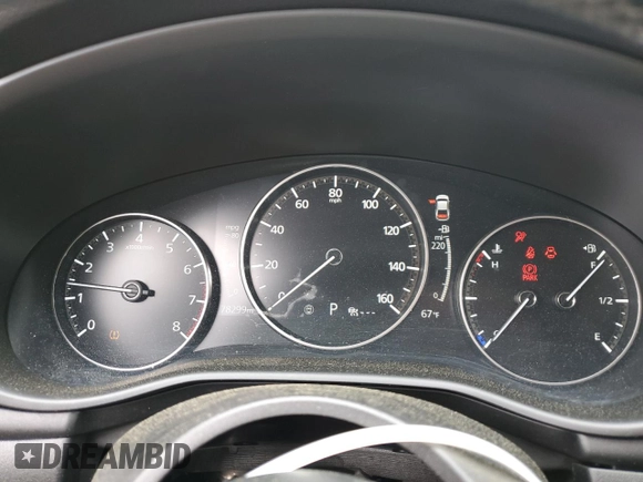 2021 Mazda 3 Select with VIN JM1BPBBL1M1326073, listed as a Copart auction lot 57518645 with 78,299 mi miles and Salvage title. Bid and sale history available at DreamBid. Image 9.