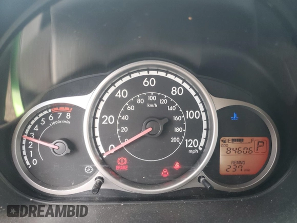 2011 Mazda 2 Touring z VIN JM1DE1HZ7B0125804, wystawiony jako Copart lot #54823605 z przebiegiem 84 606 mil mil oraz Szkoda całkowita • Salvage title. Historia ofert i sprzedaży dostępna na DreamBid. Obrazek 9.