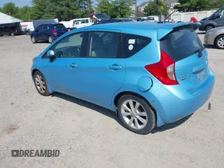 2014 Nissan Note S with VIN 3N1CE2CP7EL381412, listed as a IAAI auction lot 42425815 with 128,391 mi miles and . Bid and sale history available at DreamBid. Image 3.