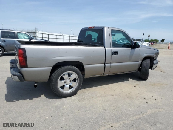2007 Chevrolet Silverado 1500 Classic Work Truck with VIN 3GCEC14X87G195605, listed as a Copart auction lot 52189145 with 213,490 mi miles and Salvage Title. Bid and sale history available at carsss.com. Image 3.