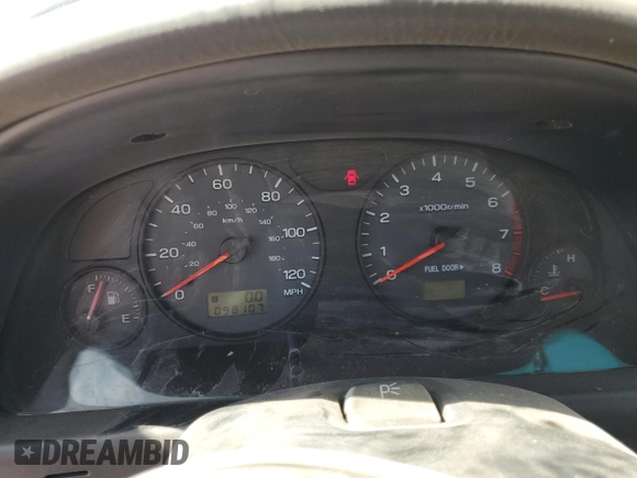 2001 Subaru Forester L with VIN JF1SF63571H739621, listed as a Copart auction lot 48336695 with 98,107 mi miles and Salvage Title. Bid and sale history available at carsss.com. Image 9.