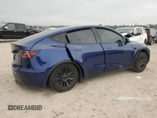 2020 Tesla Model Y Long Range z VIN 5YJYGDEE7LF057909, wystawiony jako Copart lot #50435535 z przebiegiem Nie podano mil oraz Nie do naprawy • Non repairable. Historia ofert i sprzedaży dostępna na DreamBid. Obrazek 3.