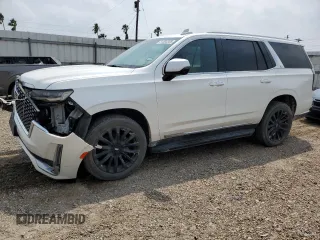 2021 Cadillac Escalade Luxury z VIN 1GYS4AKL3MR232470, wystawiony jako Copart lot #51305355 z przebiegiem 94 916 mil mil oraz Szkoda całkowita • Salvage title. Historia ofert i sprzedaży dostępna na DreamBid. Obrazek 1.