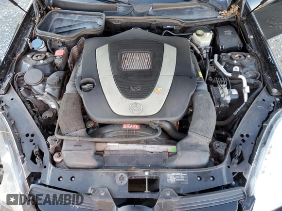 2008 Mercedes-Benz SLK-Class 3.0L with VIN WDBWK54F28F177236, listed as a Copart auction lot 83046644 with 43,355 mi miles and Salvage Title. Bid and sale history available at carsss.com. Image 12.