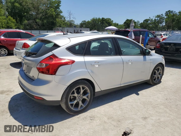 2013 Ford Focus SE with VIN 1FADP3K23DL114680, listed as a Copart auction lot 53332295 with 37,046 mi miles and Salvage Title. Bid and sale history available at carsss.com. Image 3.