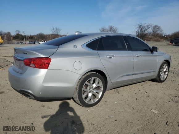 2020 Chevrolet Impala Premier with VIN 2G1105S3XL9100313, listed as a Copart auction lot 48787945 with 133,700 mi miles and Clean Title. Bid and sale history available at carsss.com. Image 3.