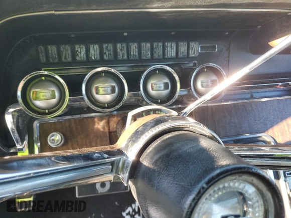 1966 Ford Thunderbird with VIN 6Y87Z154605, listed as a Copart auction lot 87822795 with 11 mi miles and Clean Title. Bid and sale history available at DreamBid. Image 9.
