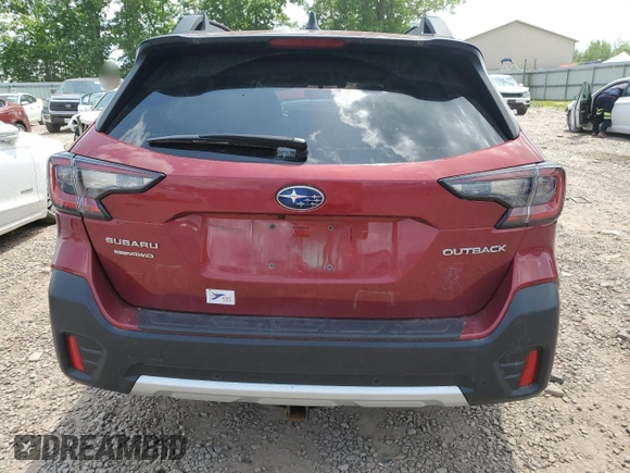 2022 Subaru Outback Limited с VIN 4S4BTANC2N3235803, выставлен на аукционе Copart как лот 61122995 с пробегом 48 905 миль миль и Списание • Salvage title. История ставок и продаж доступна на DreamBid. Изображение 6.