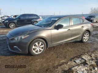 2015 Mazda 3 i SV with VIN JM1BM1T74F1231241, listed as a Copart auction lot 45702375 with 216,817 mi miles and Salvage Title. Bid and sale history available at DreamBid. Image 1.