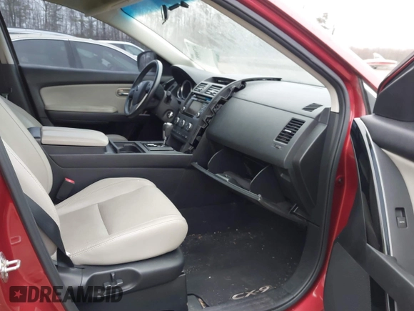 2015 Mazda CX-9 Touring with VIN JM3TB3CV3F0465744, listed as a IAAI auction lot 41790983 with 92,489 mi miles. Bid and sale history available at carsss.com. Image 5.