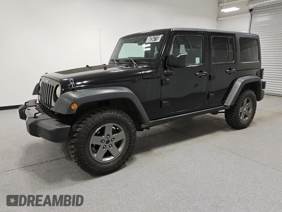 2011 Jeep Wrangler Unlimited Rubicon with VIN 1J4HA6H16BL551870, listed as a Copart auction lot 56754715 with 154,890 mi miles and Clean title. Bid and sale history available at DreamBid. Image 1.
