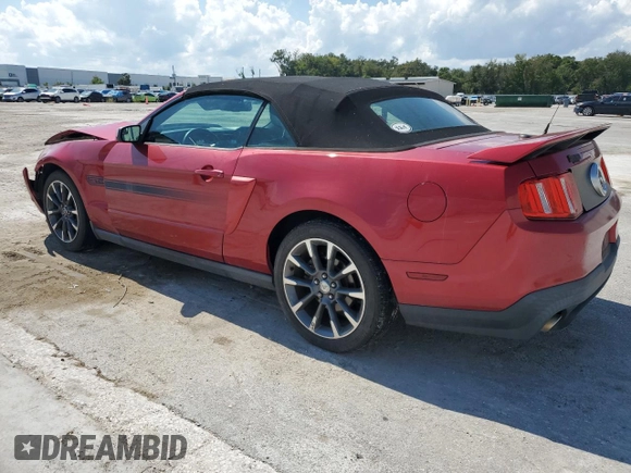 2011 Ford Mustang GT with VIN 1ZVBP8FF8B5101921, listed as a Copart auction lot 73778134 with 180,817 mi miles and Salvage Title. Bid and sale history available at DreamBid. Image 2.