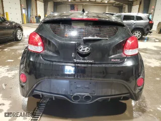 2014 Hyundai Veloster Turbo with VIN KMHTC6AE8EU182785, listed as a Copart auction lot 41662745 with 89,228 mi miles and Clean Title. Bid and sale history available at carsss.com. Image 6.