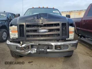 2008 Ford F-250 XL with VIN 1FTSX21568ED72693, listed as a Copart auction lot 63564855 with 268,393 mi miles and Salvage title. Bid and sale history available at DreamBid. Image 5.
