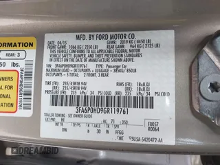 2016 Ford Fusion SE с VIN 3FA6P0HD9GR119761, выставлен на аукционе IAAI как лот 41343060 с пробегом 102 450 миль миль и . История ставок и продаж доступна на DreamBid. Изображение 9.