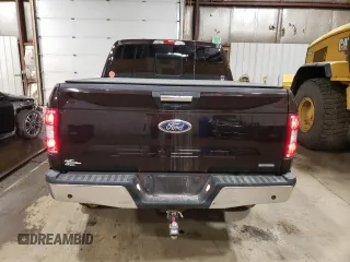 2020 Ford F-150 XL with VIN 1FTEW1EP2LKF10584, listed as a Copart auction lot 60520615 with 64,150 mi miles and Salvage title. Bid and sale history available at DreamBid. Image 6.