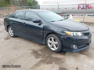 2012 Toyota Camry L with VIN 4T1BF1FK2CU167491, listed as a IAAI auction lot 41882255 with 214,384 mi miles. Bid and sale history available at carsss.com. Image 1.