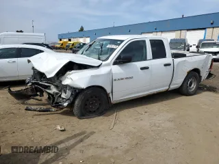 2012 Ram 1500 ST with VIN 1C6RD6FK0CS297973, listed as a Copart auction lot 53567275 with Not provided miles and Salvage title. Bid and sale history available at DreamBid. Image 1.