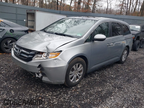 2016 Honda Odyssey EX-L with VIN 5FNRL5H61GB147766, listed as a IAAI auction lot 41822141 with 105,261 mi miles and . Bid and sale history available at DreamBid. Image 2.