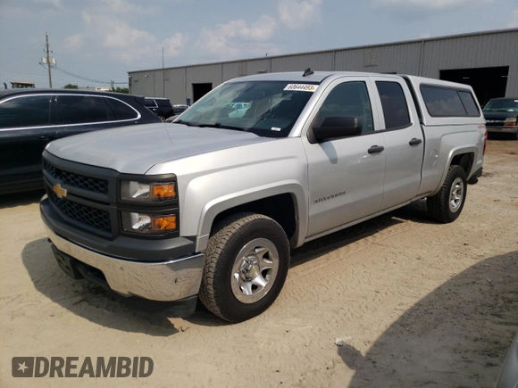2014 Chevrolet Silverado 1500 Work Truck with VIN 1GCVKPEC3EZ275537, listed as a Copart auction lot 60644493 with 101,773 mi miles and Salvage Title. Bid and sale history available at DreamBid. Image 1.